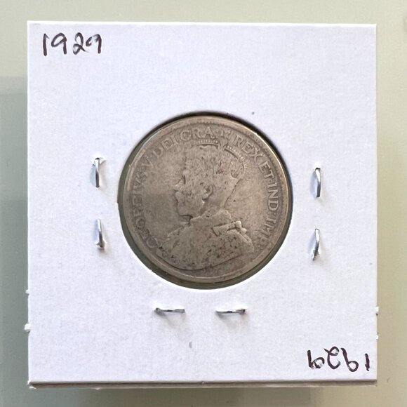 1929, 1930, 1931 & 1932 Canada Silver 4 x 25¢ Coins! - Picture 4 of 13